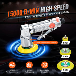 High Speed Air Powered Polishing Tool