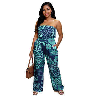 One Piece Hawaiian Fashion Jumpsuit