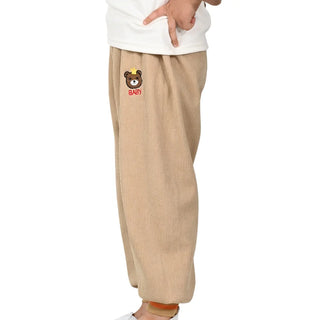 Cute Cartoon Corduroy Warm Pants