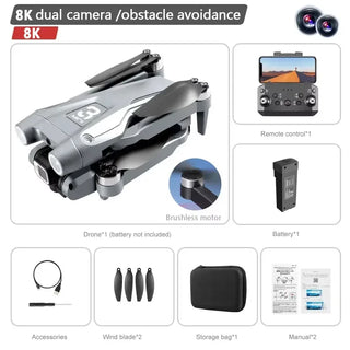 Xiaomi Z908 Pro /MAX Drone 8K Dual Camera ESC Professional Cameras Drone Optical Flow Positioning Obstacle Avoidance Quadcopter