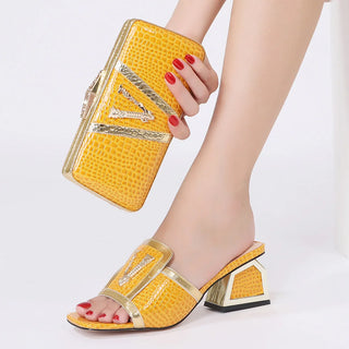 Brilliant Italian Shoes and Bag Sets