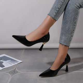 Trendy High Heeled Pumps Shoes