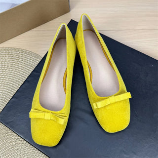 Square Toe Soft Sole Flats Shoe