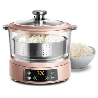 Auto 3L Glass Low Carb Rice Cooker
