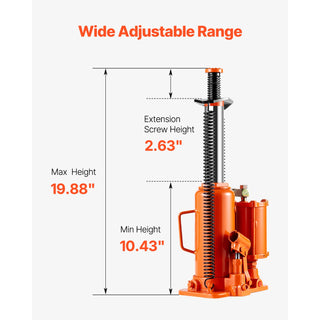 Air Hydraulic 12 Ton Bottle Jack