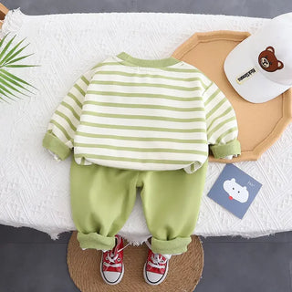 Toddler Boys Long Sleeve Tracksuits Set