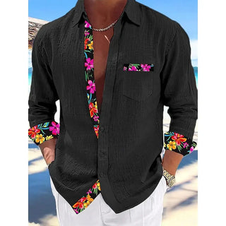 Simple Comfortable Linen Men's Shirt