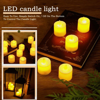 Colorful Battery Operated Flameless Candles