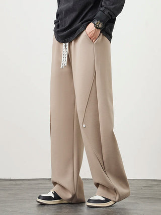 Men Wide Leg Loose Track Pants