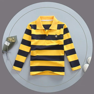 Boy Long Sleeve Polo Shirt