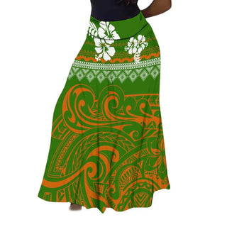 Comfortable Hawaiian Style Fabric Skirt