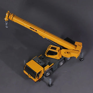 Alloy Simulation Truck-mounted Toys Crane