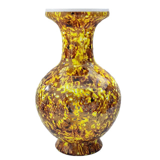 Puzzle Flower Vase Light Porcelain Design DIY 3D Assembly Educational Toy Home Decoration House Arrangement Warming Gift Adults