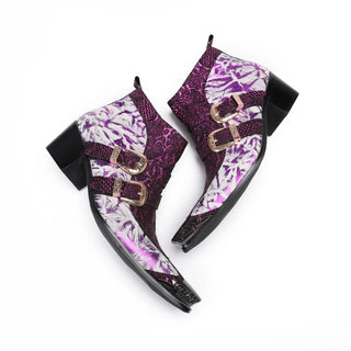 Men's Quality Pointed Toe Ankle Boots