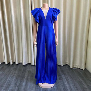 Elegant Pleated High Waist Jumpsuit - Epictzar Intl.