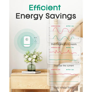 Smart 4PCS Device Energy Saver Plugs