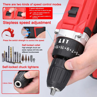 Cordless 2 Speed Lithium Drill