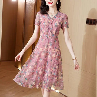 Women's Stylish Elegant Midi Dress - Epictzar Intl.