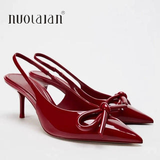 Elegant Slingbacks High Heels Pumps Sandals