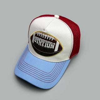 Color Block Letter Embroidery Baseball Hats New Unisex Sunshade Casual Breathable Hip Hop Fashion Mesh Versatile Trucker Caps