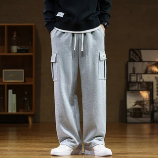 Elastic Waist Baggy Cargo Sweatpant - Epictzar Intl.