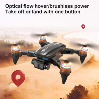 2025 D5 Drone With 8K Dual Camera HD Remote Control Quadcopter Obstacle Avoidance For Aerial Photography RC Drone Gifts For Kids