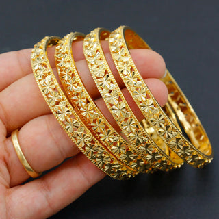 Adixyn 1pcs Love Engrave Figures Women's Closed End Bracelet Bangle Middle East Arab Partu Gifts
