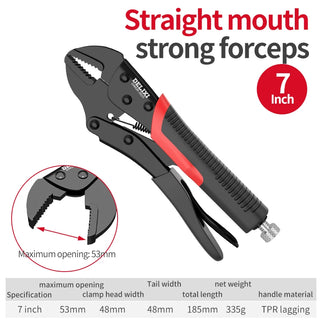 Strong Pliers Multifunction Clamp Tool Universal Pressure Pliers Industrial-grade Manual Fixed Universal Pliers