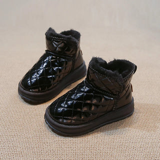 Girls Plush Anti-slip Snow Boots