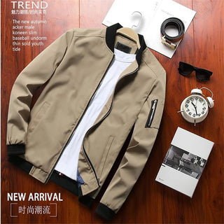 Men Bomber Thin Slim Jackets