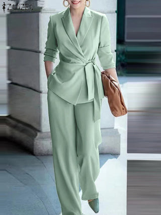 Elegant Office Lady Blazer Suits