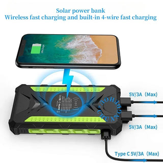 Fast Charging Solar Power Bank