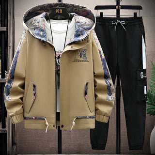 Casual Joggers Hooded Sportswear Sets