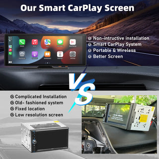 Portable HD Touchscreen Wireless Carplay