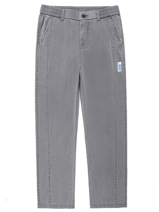 Summer Thin Casual Pants Men's Straight Wide Pants Brand Clothing Lyocell Stretch Loose Trousers Korean Trendy Man Clothing