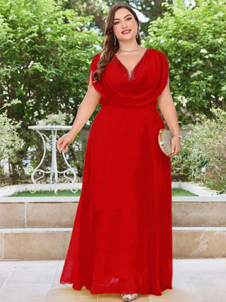 Luxury Chiffon Banquet Evening Dress