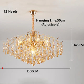Luxury Crystal Ceiling Pendant Lamp