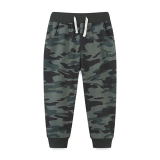 Adjustable Waist Camouflage Sports Pants