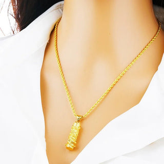 Luxury 24K 9999 Dragon Pillar Pendant - Epictzar Intl.