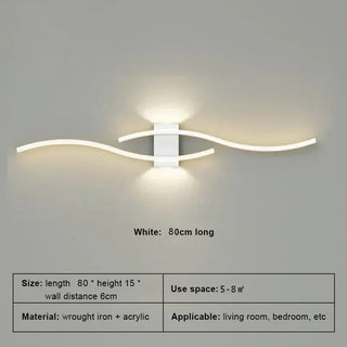 Modern Long Strip Wall Lighting