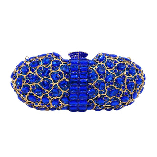 Evening Crystals Bridal Party Clutch Purse