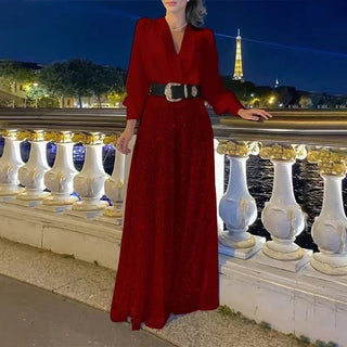 Evening Party Long Sleeve Jumpsuit - Epictzar Intl.
