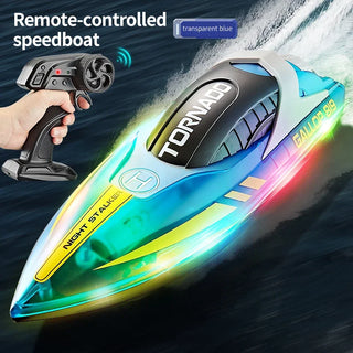 Children's 2.4G RC Strong Racing Power Speedboat
