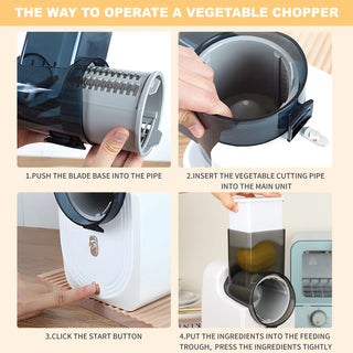 Electric Food Processor Salad Spiralizer