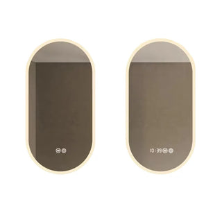 Vanity Smart Oval Touch Screen Mirror