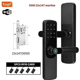 Electronic Biometric Fingerprint Smart Door Lock