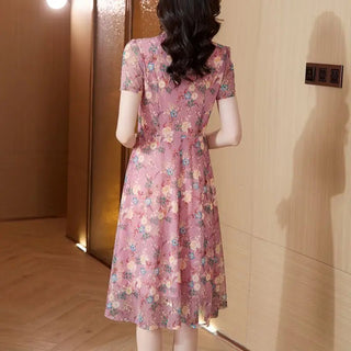 Women's Stylish Elegant Midi Dress - Epictzar Intl.