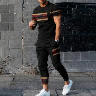Men's 3D Printed Sports Jogging Suit
