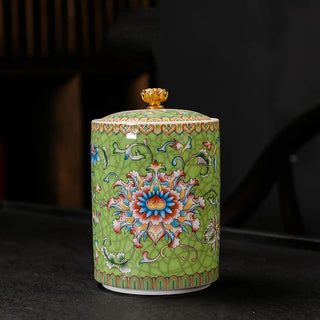 European Ceramic Storage Jar
