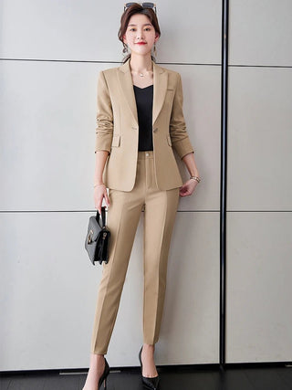 Women Formal Work Wear Pants Suit - Epictzar Intl.